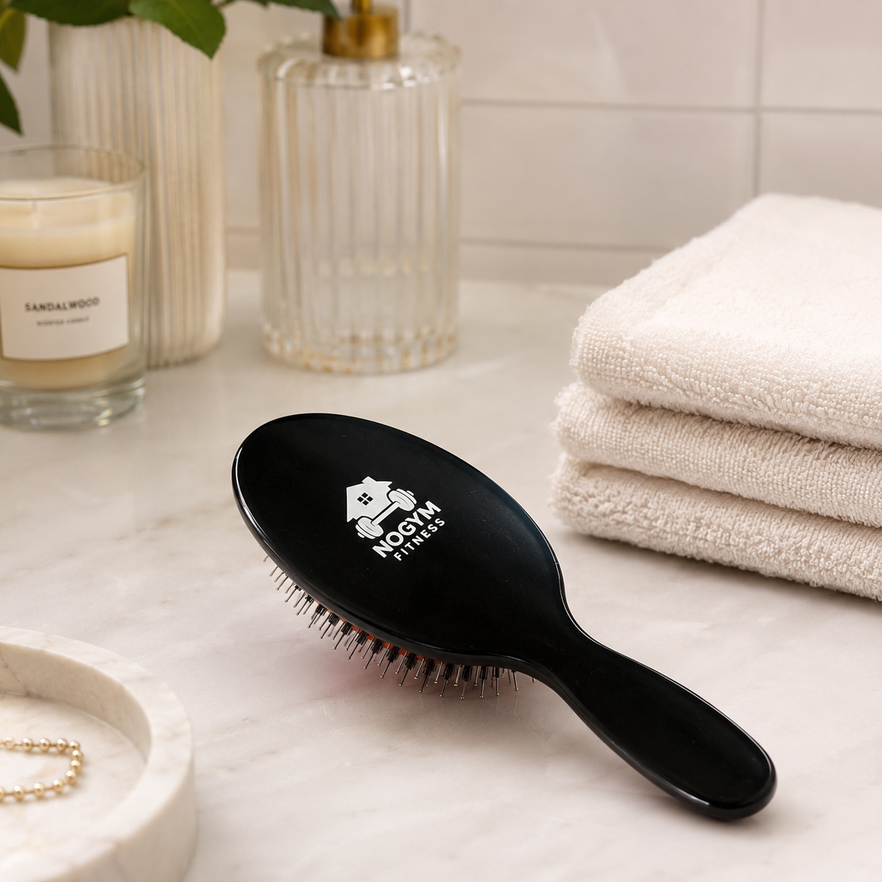 The Detangling Hairbrush by NoGym Fitness