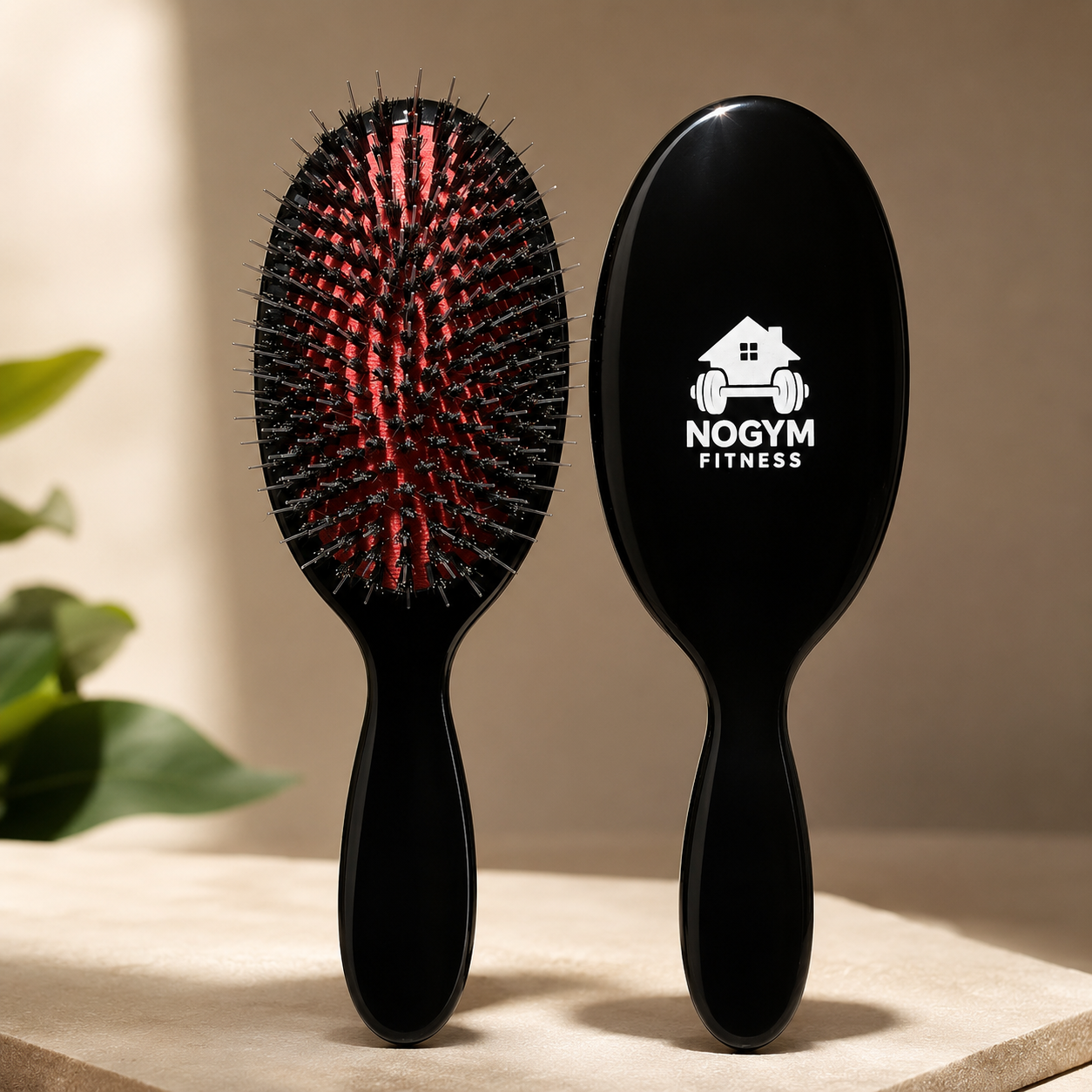The Detangling Hairbrush by NoGym Fitness